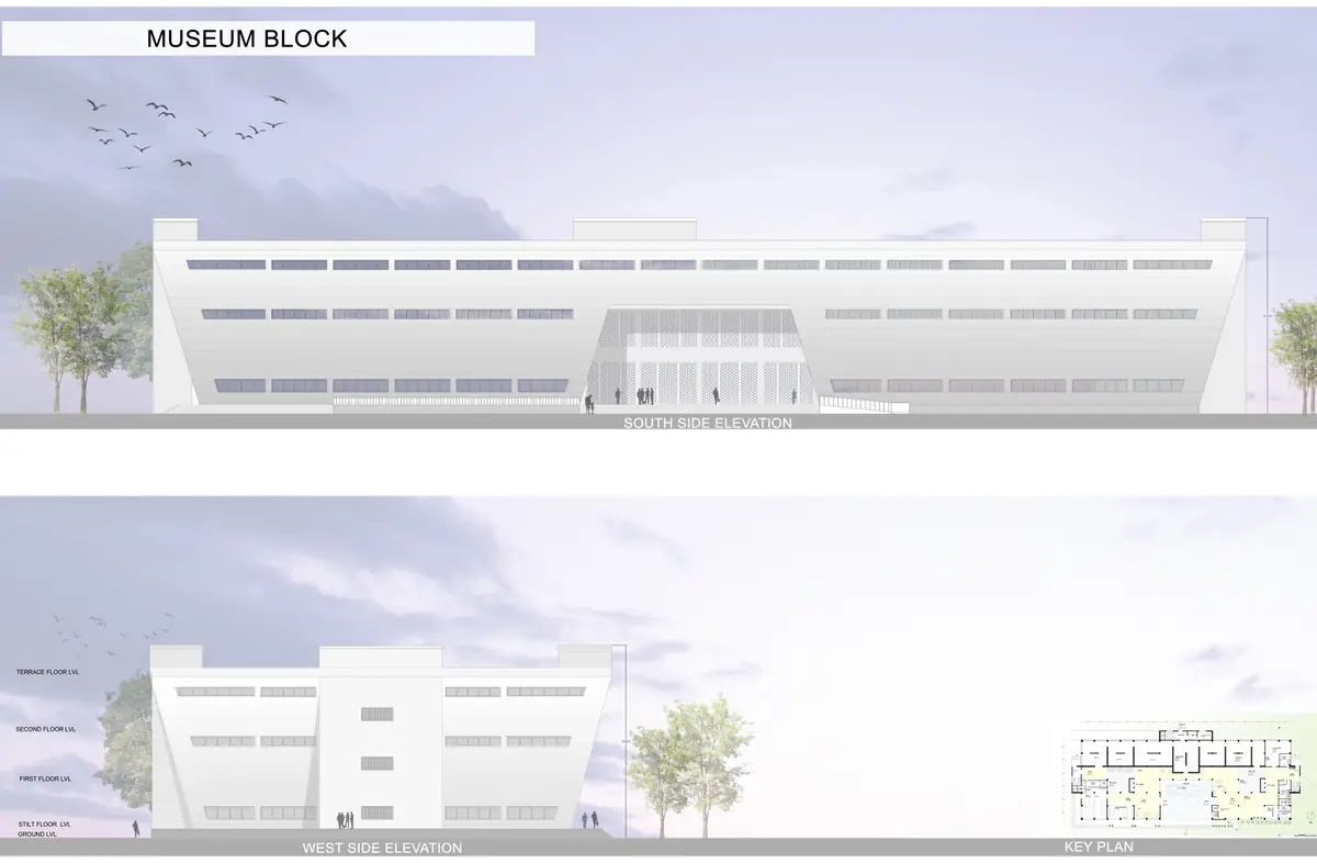 MOMA museum block elevations