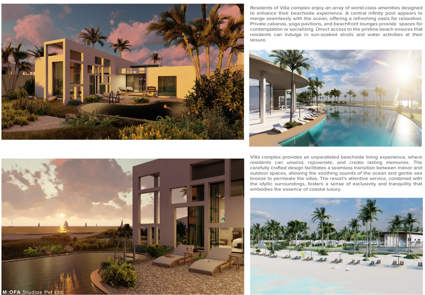 Villa Complex lifestyle and amenity presentation board